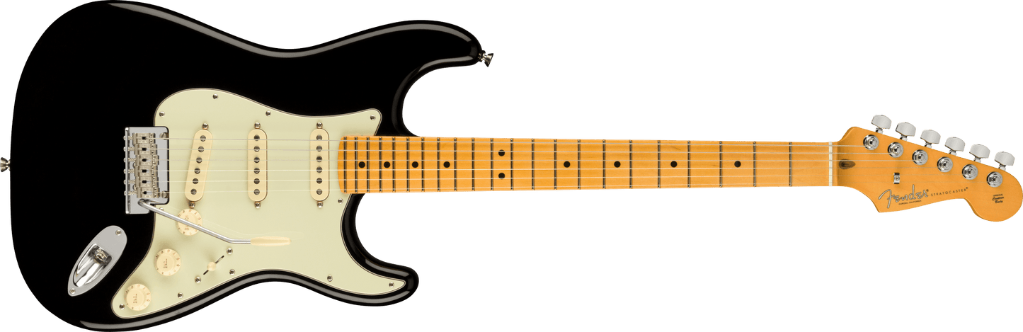 Fender American Professional II Stratocaster®, Maple Fingerboard, Black