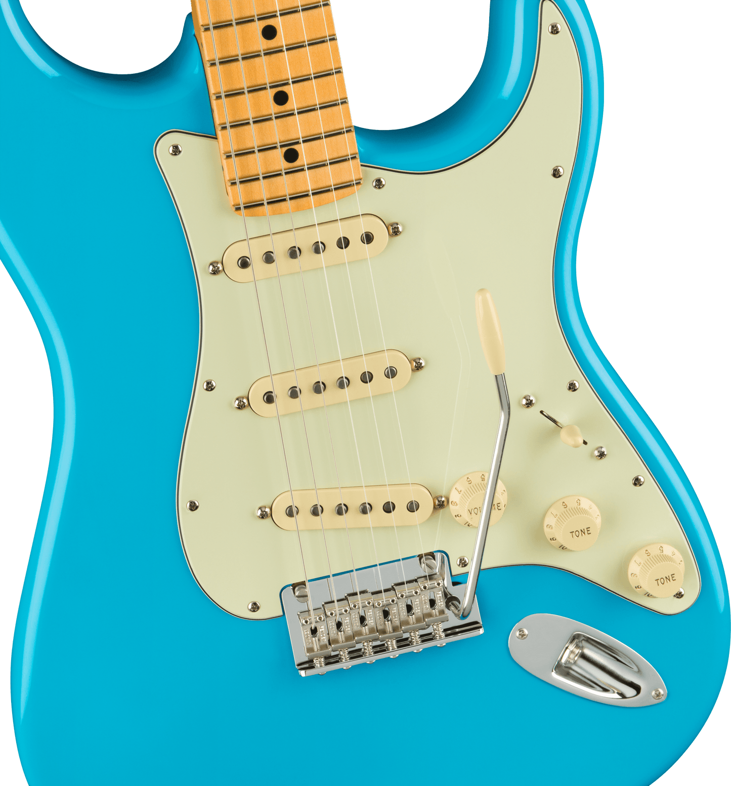 Fender American Professional II Stratocaster®, Maple Fingerboard, Miami Blue