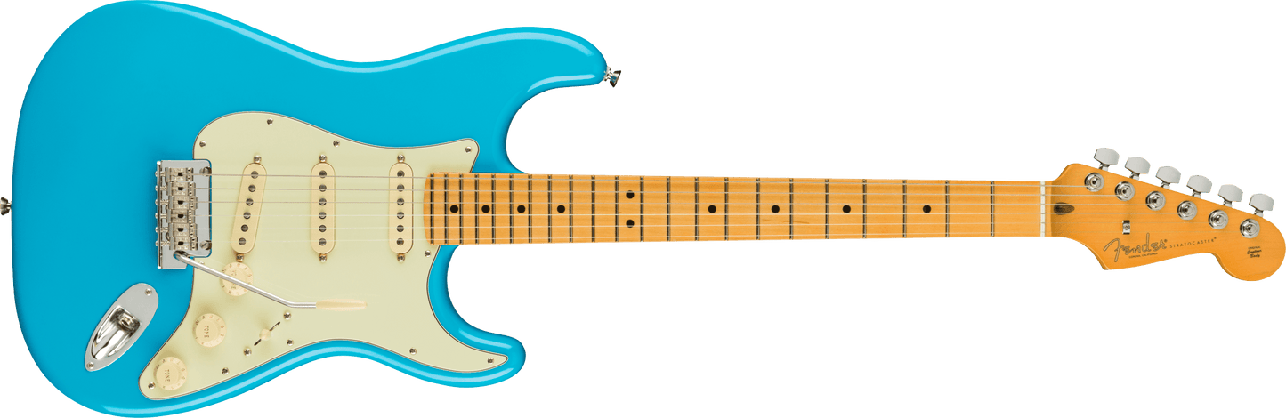 Fender American Professional II Stratocaster®, Maple Fingerboard, Miami Blue