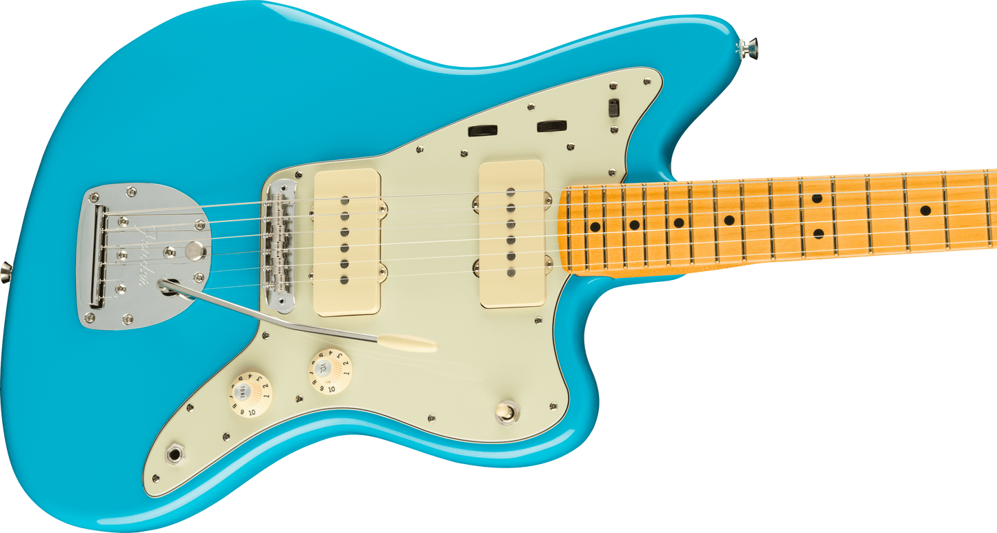 Fender American Professional II Jazzmaster®, Maple Fingerboard, Miami Blue