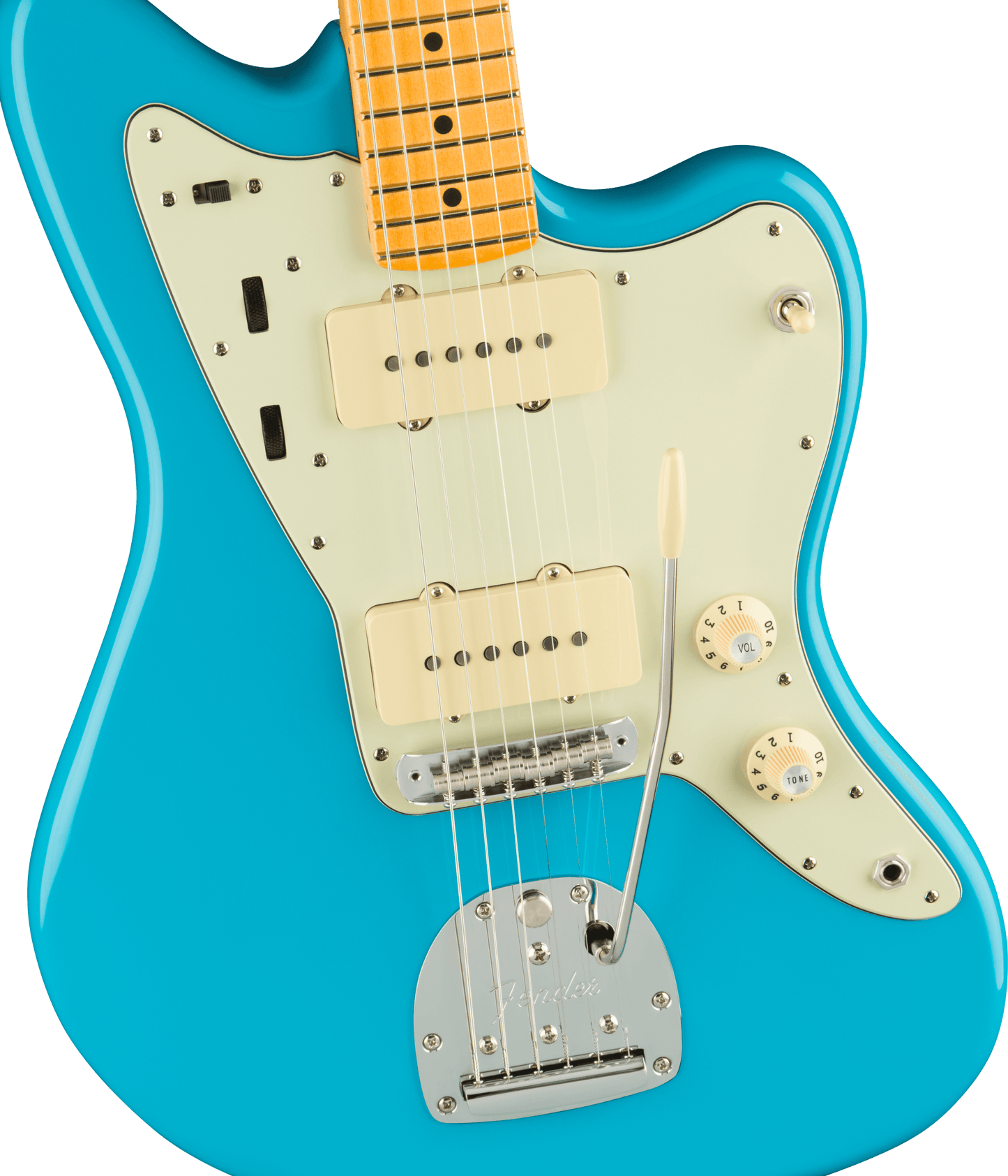 Fender American Professional II Jazzmaster®, Maple Fingerboard, Miami Blue