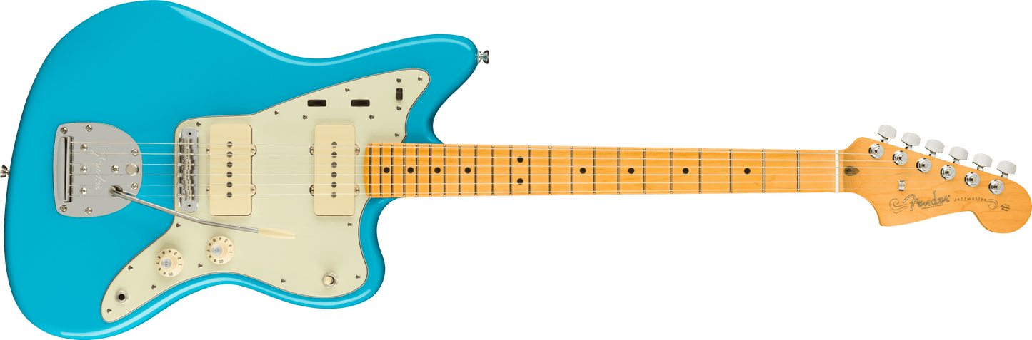 Fender American Professional II Jazzmaster®, Maple Fingerboard, Miami Blue