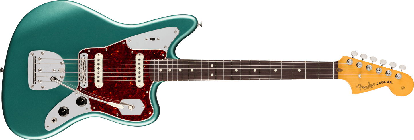 Fender American Professional Classic Jaguar®, Rosewood Fingerboard, Faded Sherwood Green Metallic 0114990374
