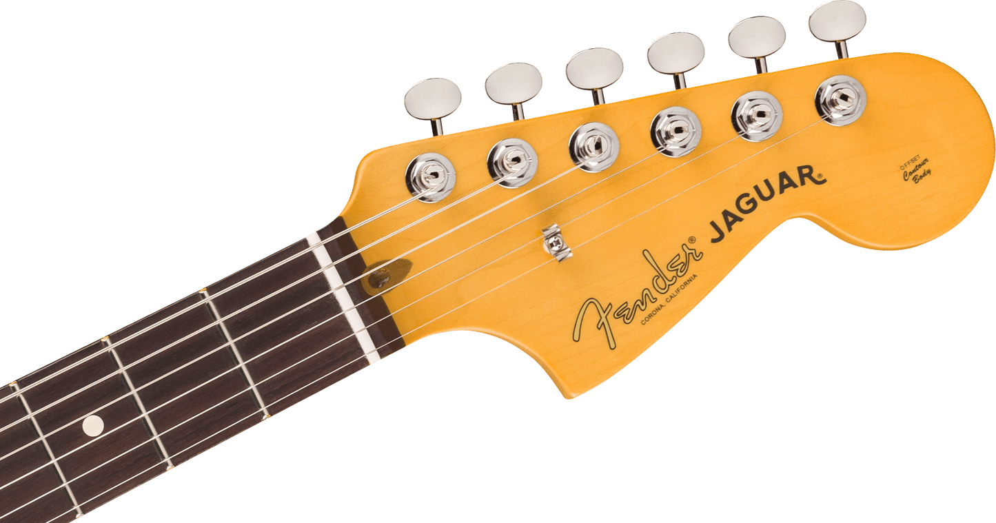 Fender American Professional Classic Jaguar®, Rosewood Fingerboard, Faded Sherwood Green Metallic 0114990374