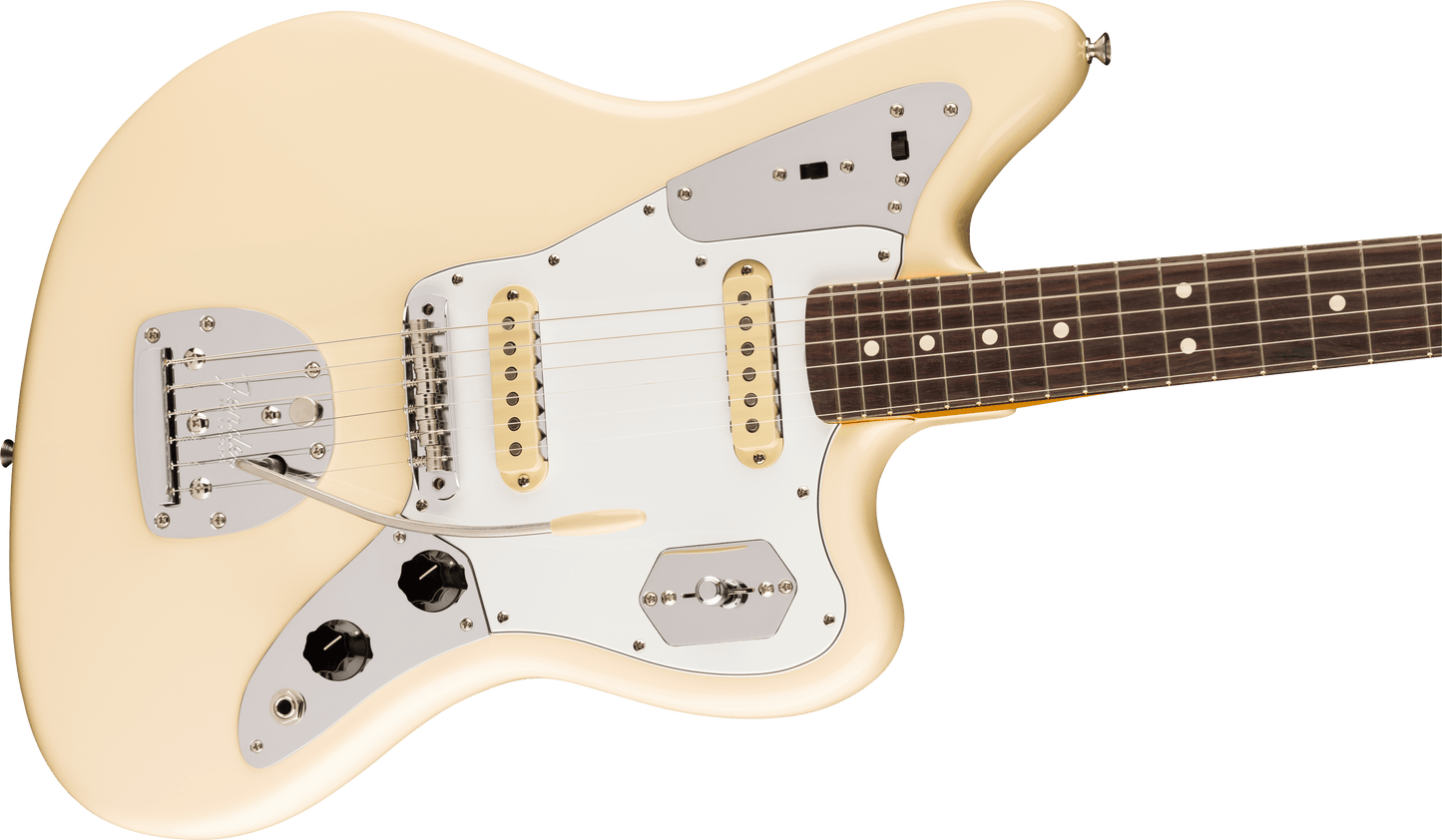 Fender Johnny Marr Jaguar Rosewood Fingerboard Olympic White