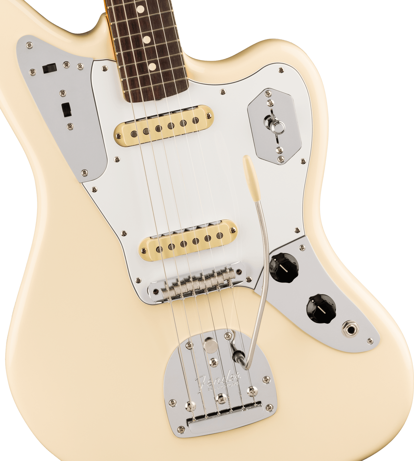 Fender Johnny Marr Jaguar Rosewood Fingerboard Olympic White