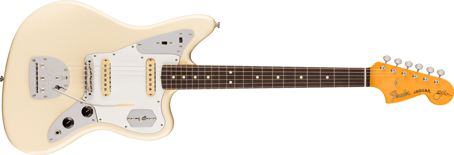 Fender Johnny Marr Jaguar Rosewood Fingerboard Olympic White