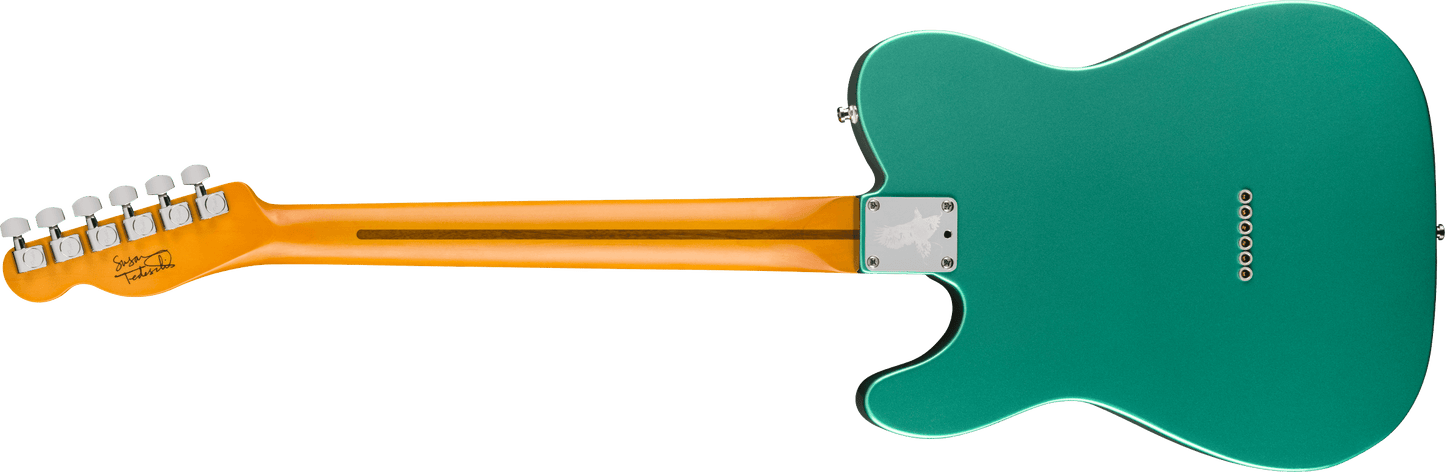 Fender Susan Tedeschi Telecaster Rosewood Fingerboard, Aged Caribbean Mist
