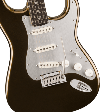 Fender American Ultra II Stratocaster®, Ebony Fingerboard, Texas Tea 0119141790