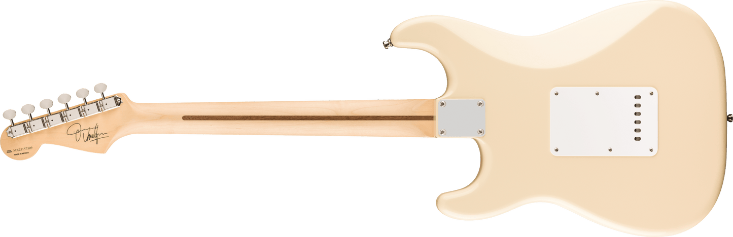 Fender Jimmie Vaughan Tex-Mex Strat  Maple Fingerboard Olympic White