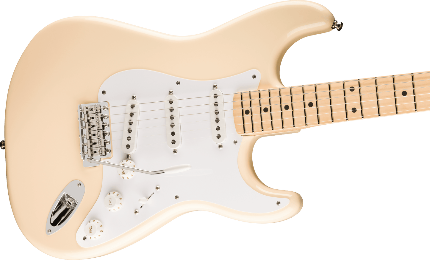 Fender Jimmie Vaughan Tex-Mex Strat  Maple Fingerboard Olympic White