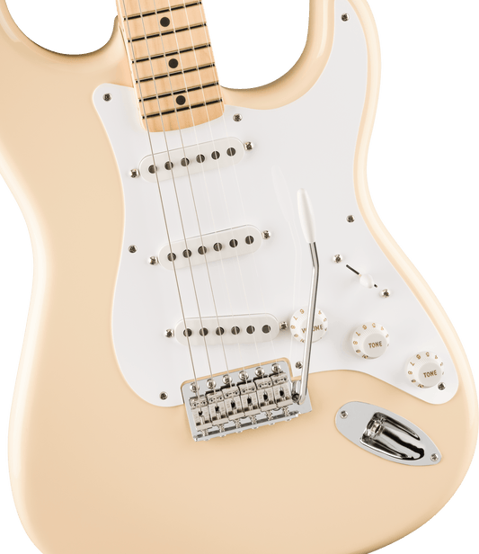 Fender Jimmie Vaughan Tex-Mex Strat  Maple Fingerboard Olympic White