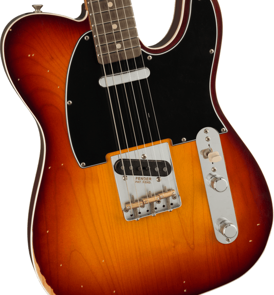 Fender Jason Isbell Custom Telecaster- 3-Color Chocolate Burst with Gig Bag