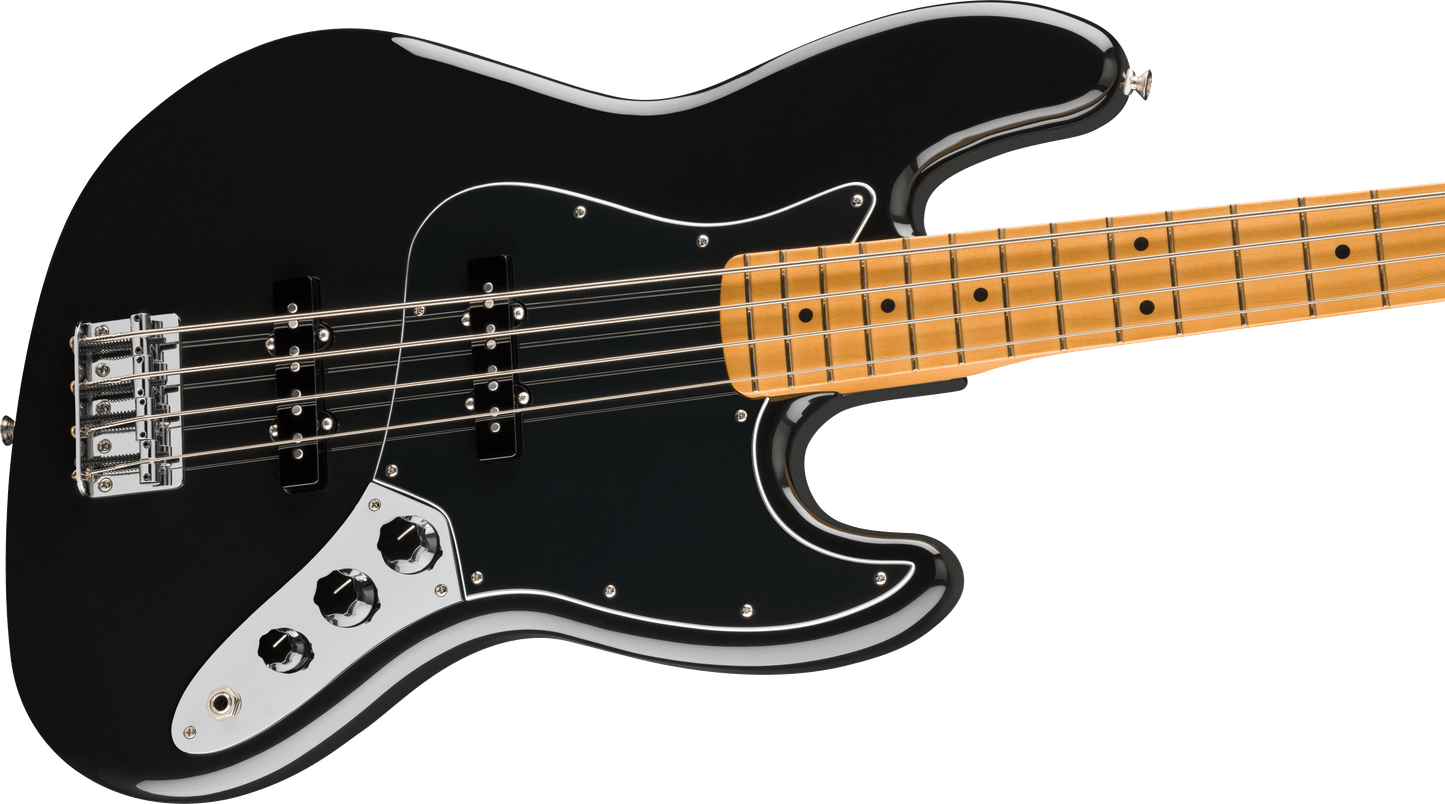 Fender Player II Jazz Bass Guitar Maple Fingerboard, Black