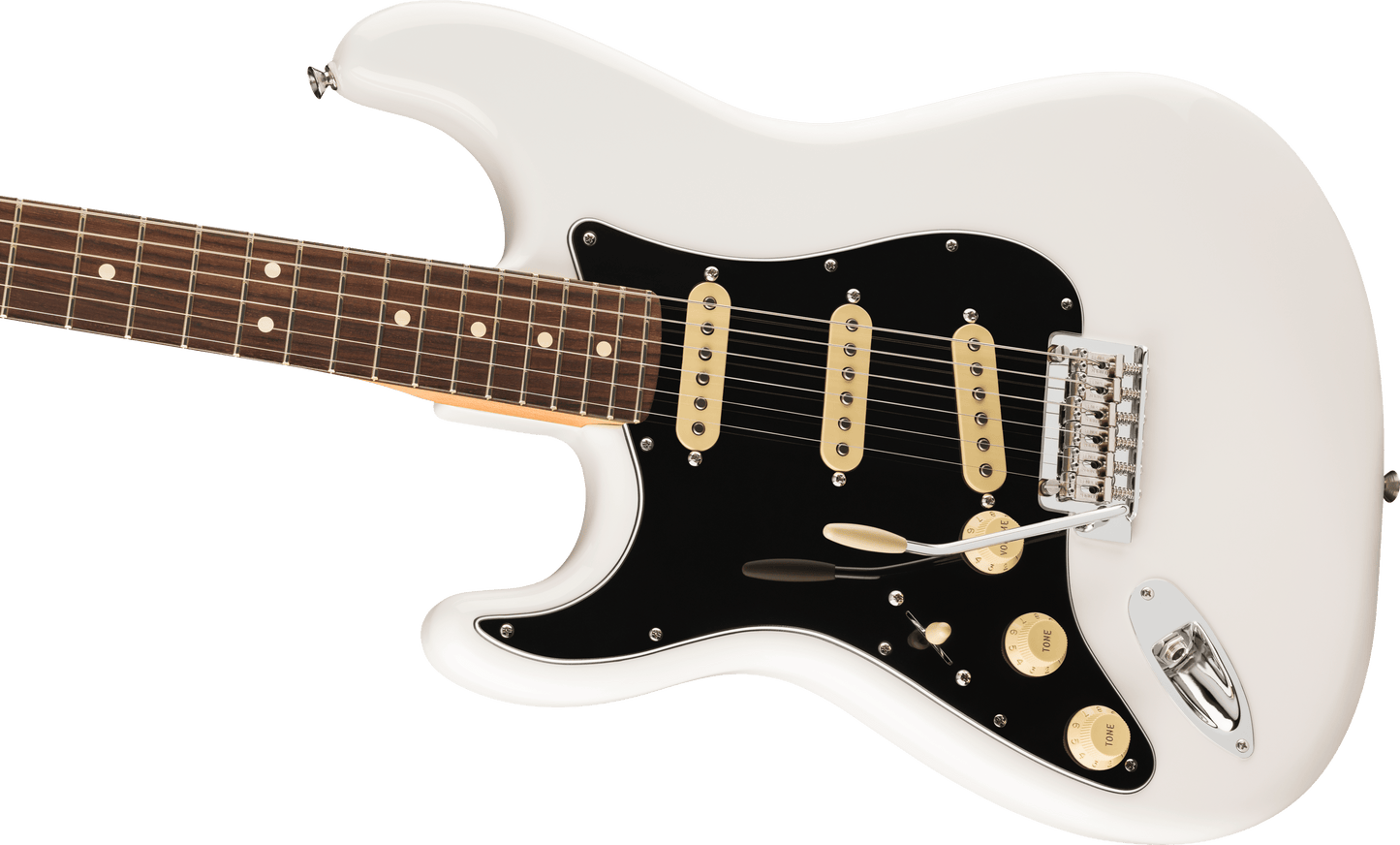 Fender Player II Stratocaster® Left-Hand, Rosewood Fingerboard, Polar White 0140530515