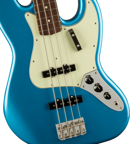 Fender Vintera® II '60s Jazz Bass®, Rosewood Fingerboard, Lake Placid Blue