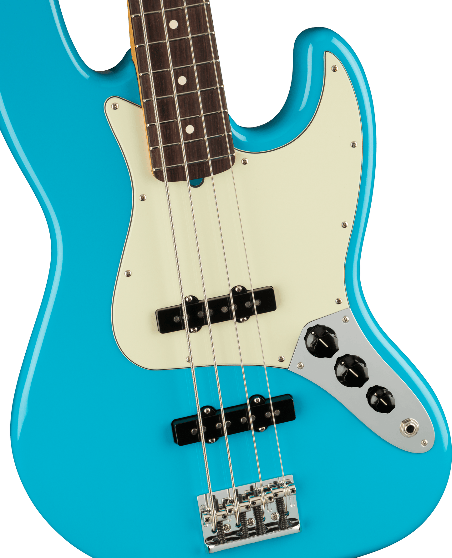 Fender American Professional II Jazz Bass®, Rosewood Fingerboard, Miami Blue