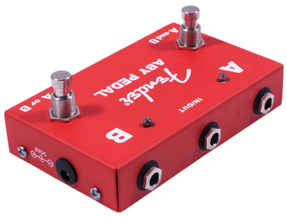 Fender 2-Switch ABY Pedal, Red 0234506000