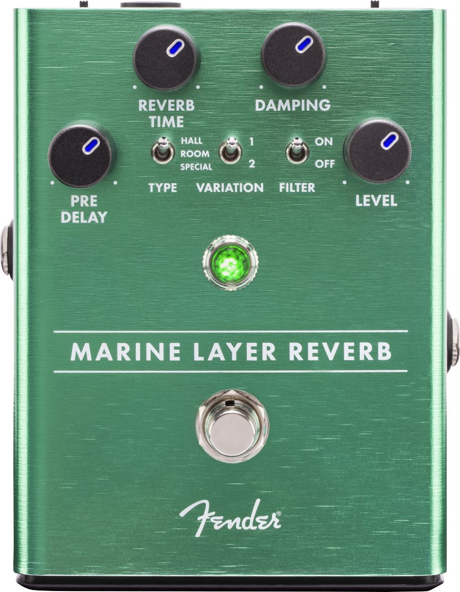 Fender Marine Layer Reverb Guitar Effect Pedal 0234532000