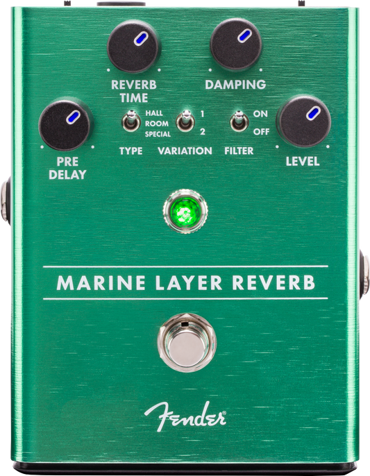 Fender Marine Layer Reverb Guitar Effect Pedal 0234532000