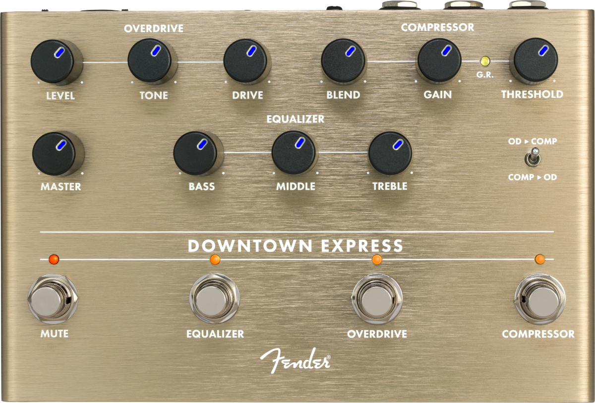 Fender Downtown Express Bass Multi Effect Pedal 0234538000