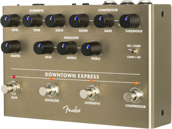 Fender Downtown Express Bass Multi Effect Pedal 0234538000