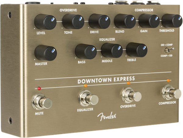 Fender Downtown Express Bass Multi Effect Pedal 0234538000