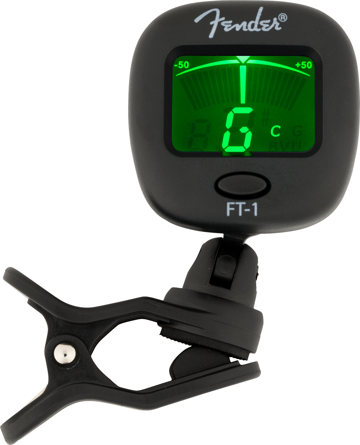 Fender FT-1 Pro Clip-On Tuner, Black 0239978005