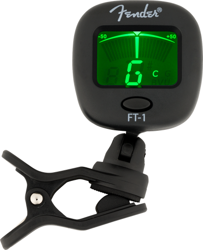 Fender FT-1 Pro Clip-On Tuner, Black 0239978005