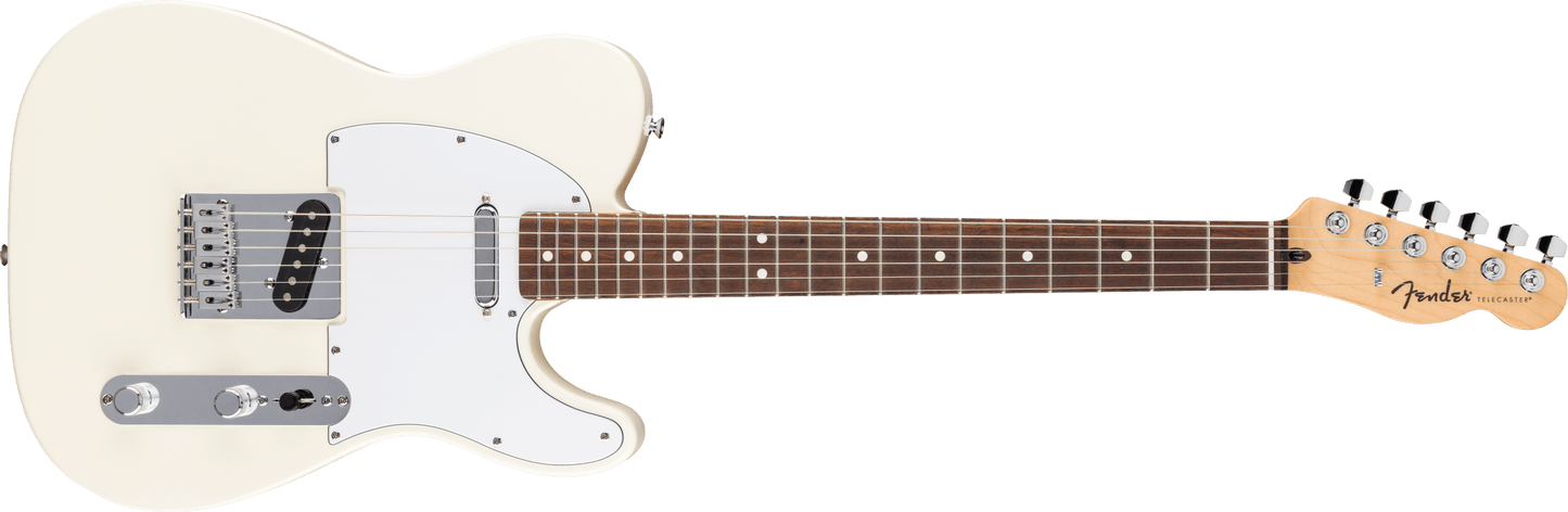 Fender Standard Telecaster®, Laurel Fingerboard, White Pickguard, Olympic White