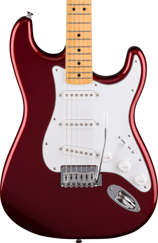 Fender Standard Stratocaster®, Maple Fingerboard, White Pickguard, Candy Cola