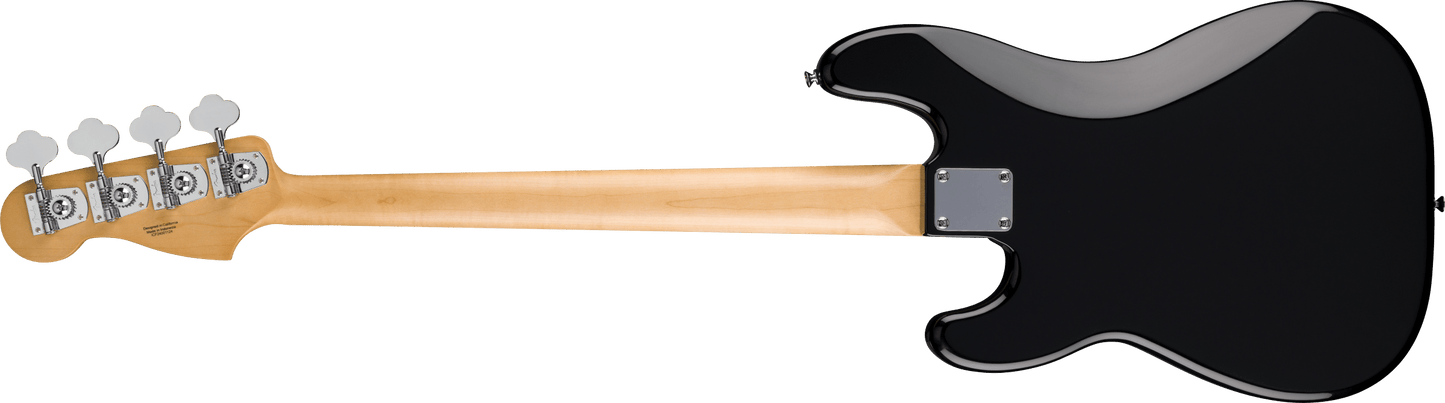 Fender Standard Precision Bass Laurel Fingerboard, White Pickguard, Black