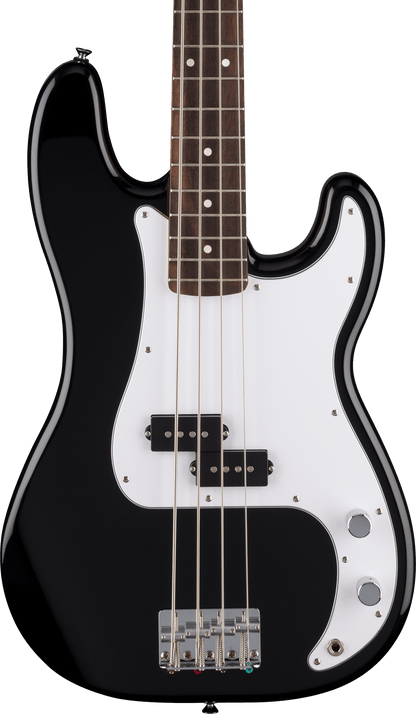 Fender Standard Precision Bass Laurel Fingerboard, White Pickguard, Black