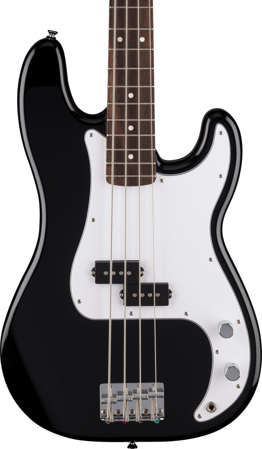 Fender Standard Precision Bass Laurel Fingerboard, White Pickguard, Black