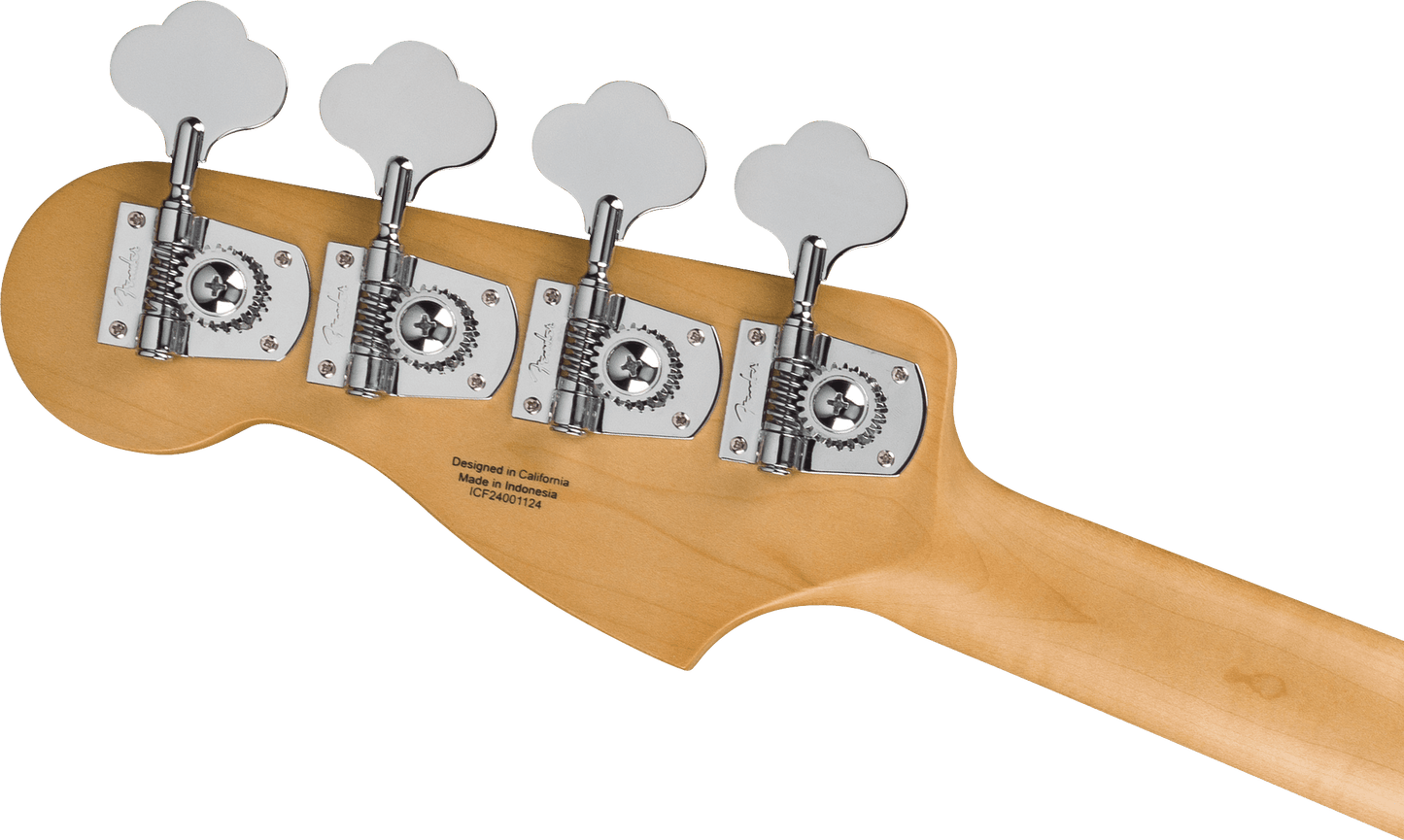 Fender Standard Precision Bass Laurel Fingerboard, White Pickguard, Black