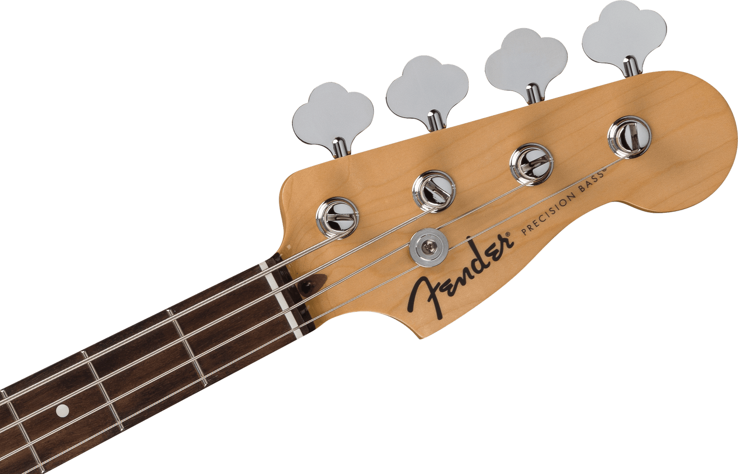 Fender Standard Precision Bass Laurel Fingerboard, White Pickguard, Black