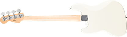 Fender Standard Jazz Bass Laurel Fingerboard, White Pickguard, Olympic White