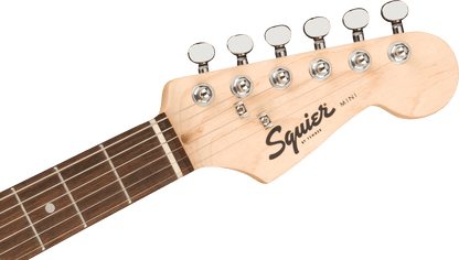 Squier Mini Stratocaster®, Laurel Fingerboard, White Pickguard, Dakota Red