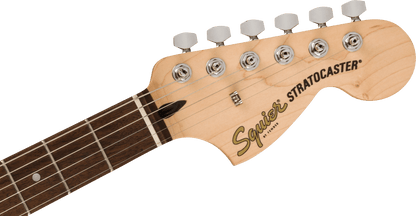 Squier Affinity Series® Stratocaster® HSS Pack, Laurel Fingerboard, Charcoal Frost Metallic, Gig Bag, 15G - 120V