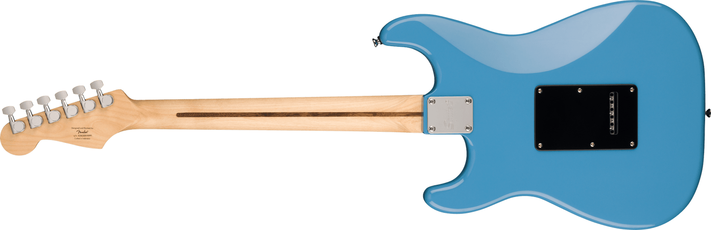 Squier Sonic® Stratocaster®, Laurel Fingerboard, Black Pickguard, California Blue