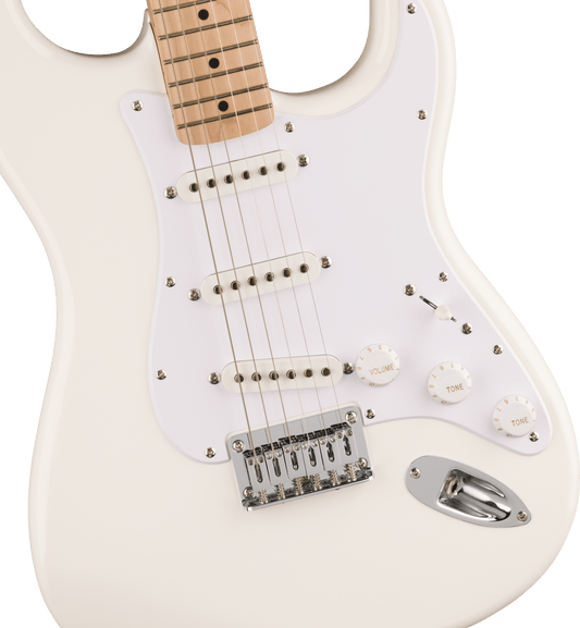 Squier Sonic® Stratocaster® HT, Maple Fingerboard, White Pickguard, Arctic White