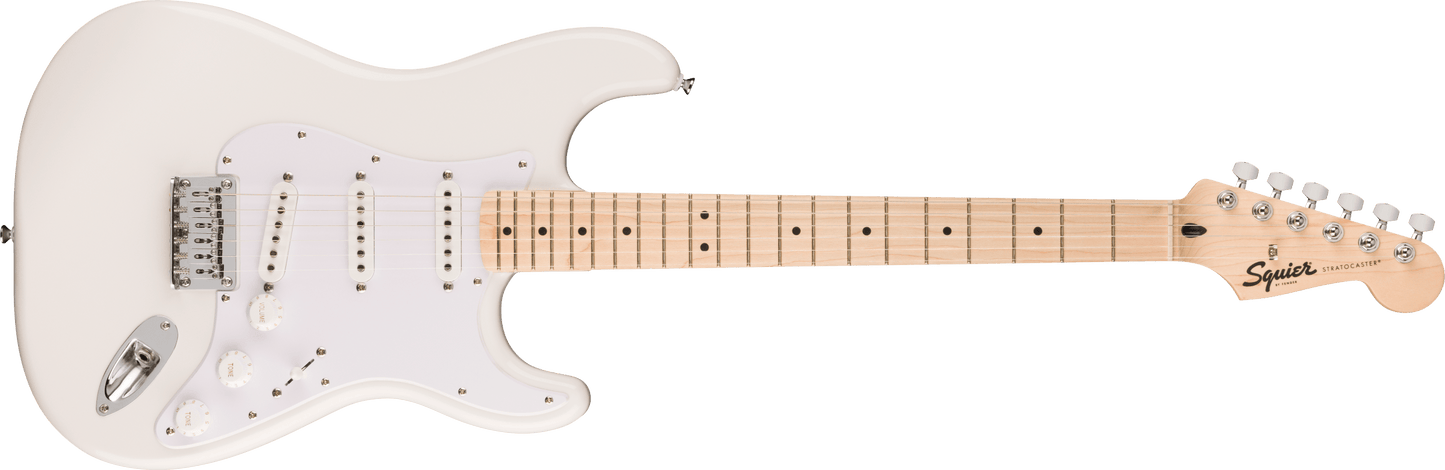 Squier Sonic® Stratocaster® HT, Maple Fingerboard, White Pickguard, Arctic White