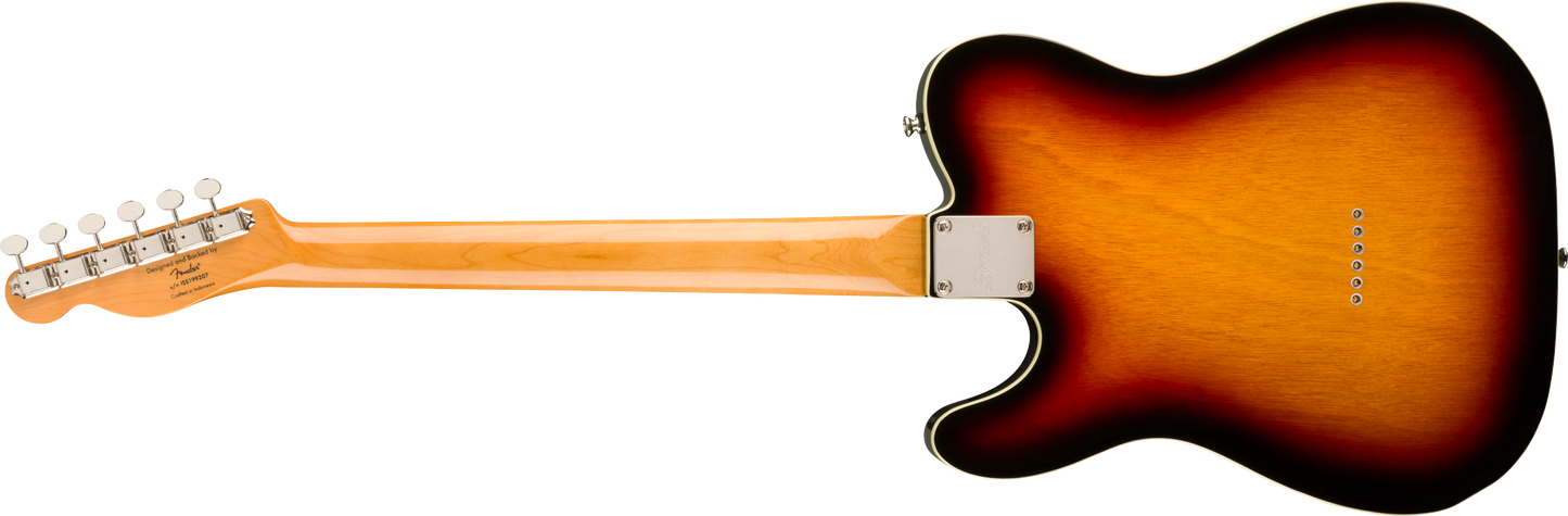 Squier Classic Vibe '60s Custom Telecaster®, Laurel Fingerboard, 3-Color Sunburst