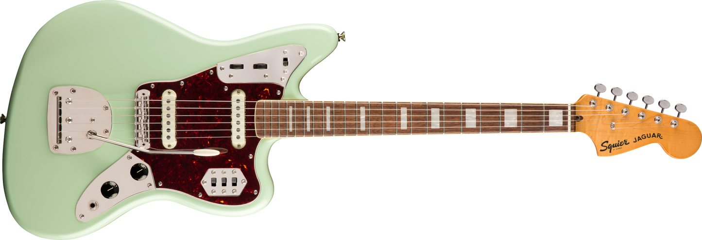 Squier Classic Vibe '70s Jaguar®, Laurel Fingerboard, Surf Green 0374090557