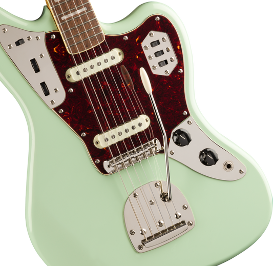 Squier Classic Vibe '70s Jaguar®, Laurel Fingerboard, Surf Green 0374090557