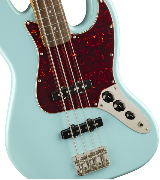 Squier Classic Vibe '60s Jazz Bass®, Laurel Fingerboard, Daphne Blue