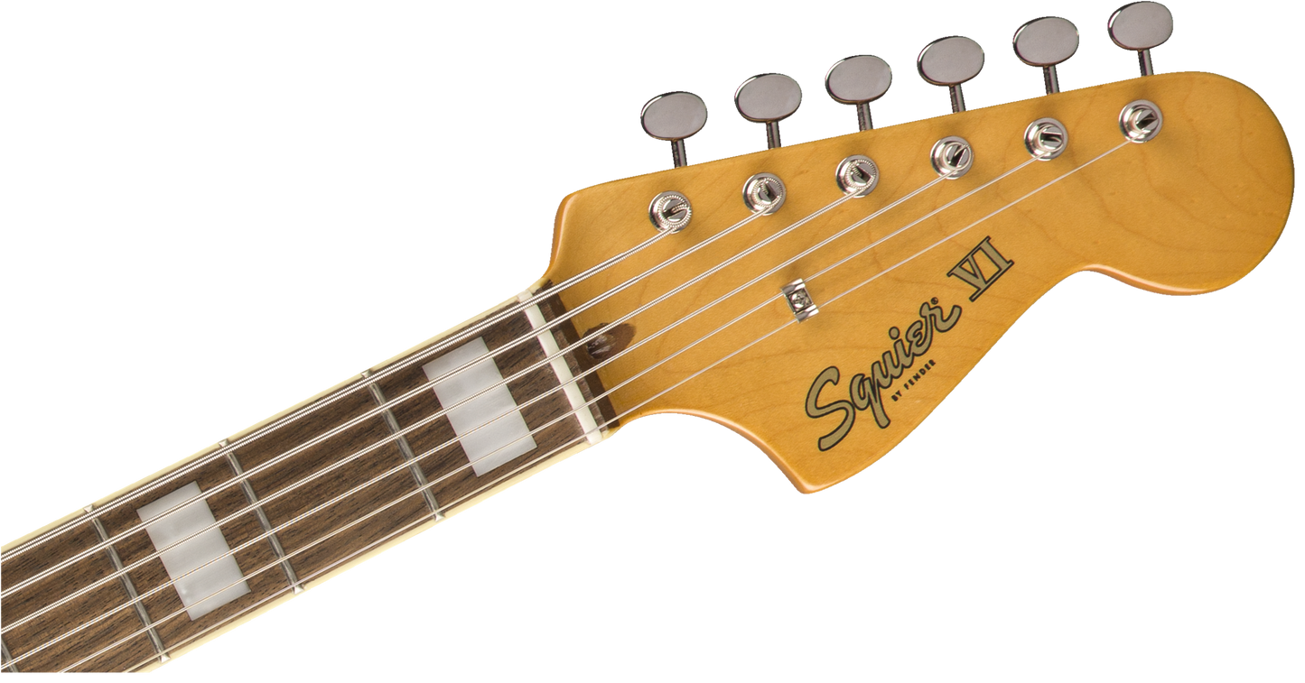 Squier Classic Vibe Bass VI, Laurel Fingerboard, 3-Color Sunburst