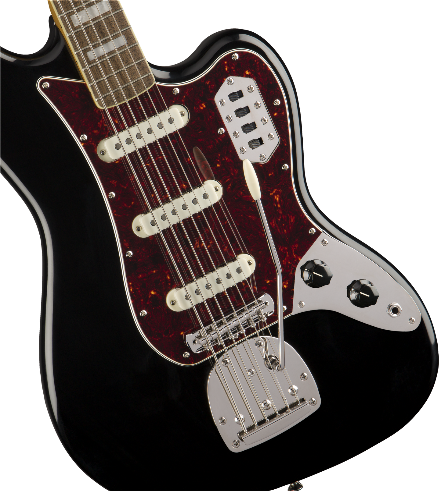 Squier Classic Vibe Bass VI, Laurel Fingerboard, Black