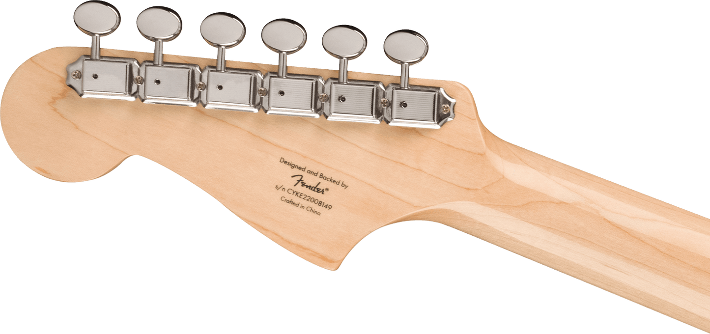 Squier Paranormal Strat-O-Sonic Laurel Fingerboard, Black Pickguard, Vintage Blonde