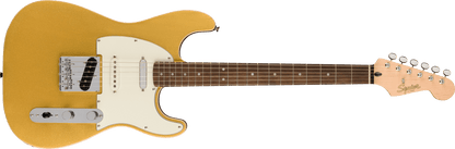 Squier Paranormal Custom Nashville Stratocaster Laurel Fingerboard, Parchment Pickguard, Aztec Gold